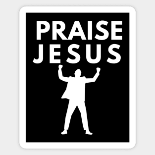 Praise Jesus Christian Design Magnet